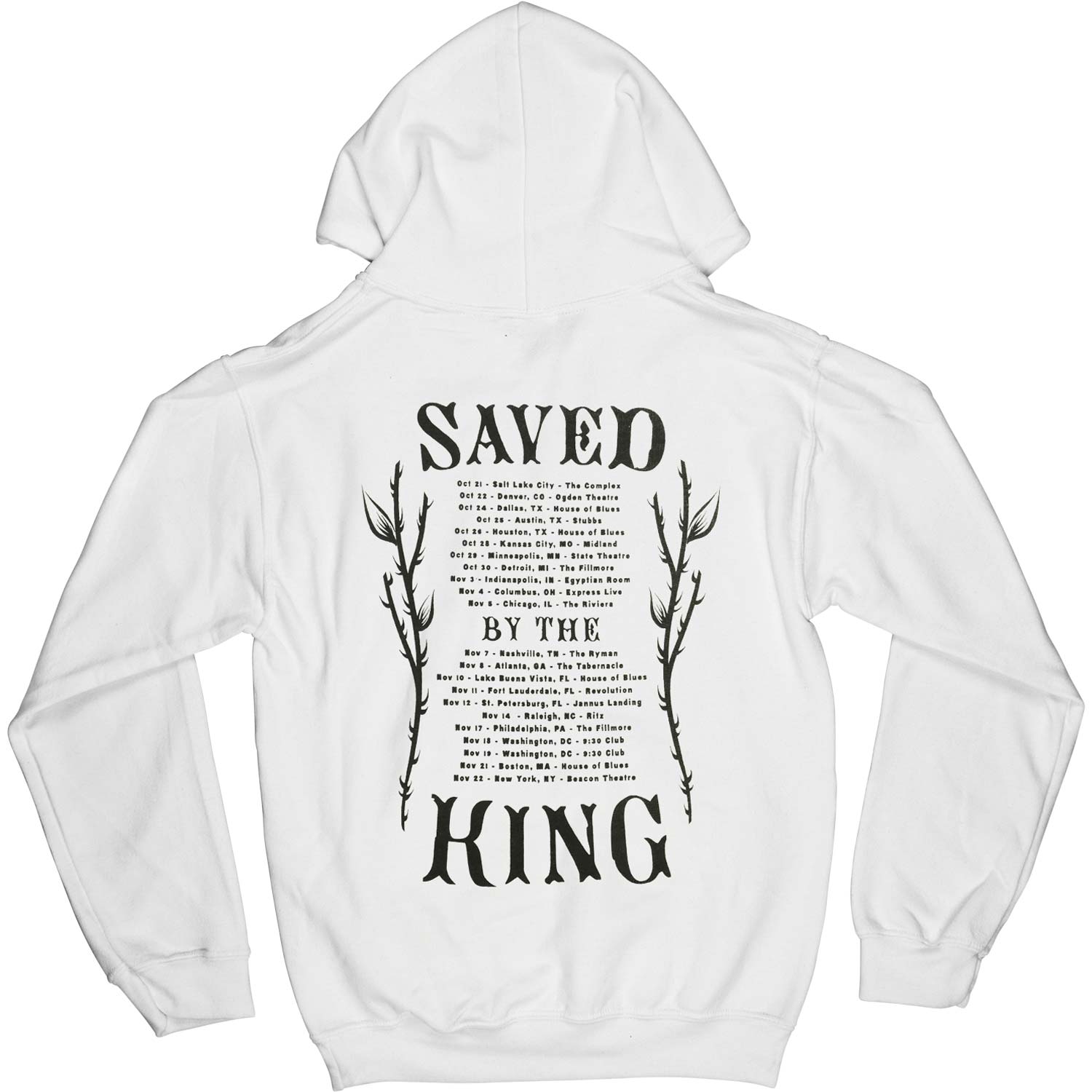Elle King The Ministry Tour Hooded Sweatshirt Back