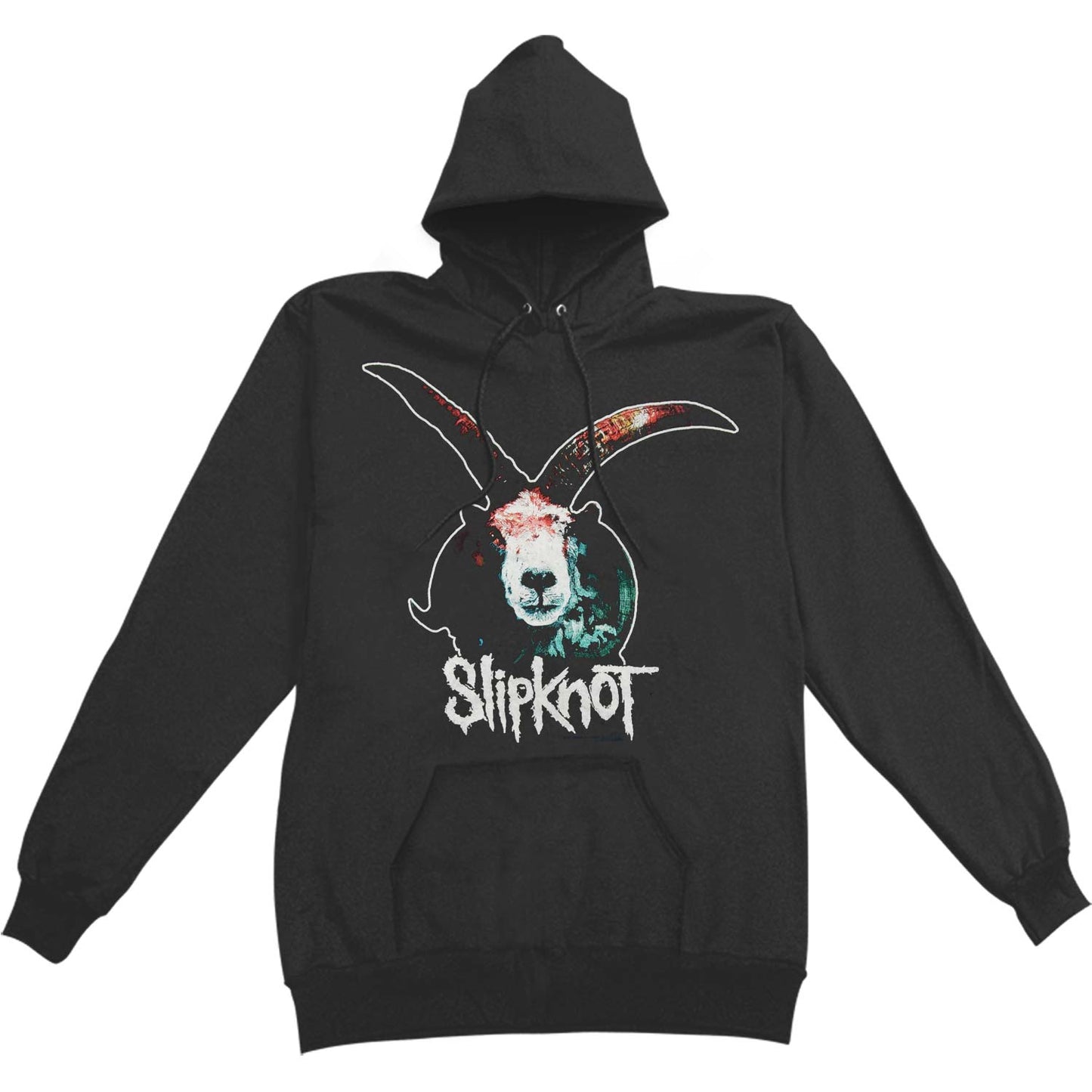 Slipknot Graphic Goat Hooded Sweatshirt Front