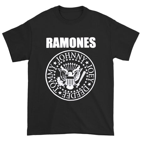 Rock Off Maglietta Ufficiale Ramones "1974 Eagle" - Grigio - Soft Cotton Unisex - Maniche Corte