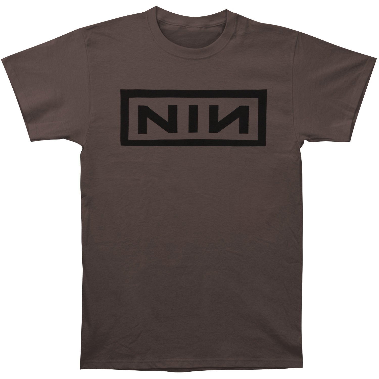 Black Logo On Charcoal Slim Fit T-shirt
