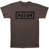 Black Logo On Charcoal Slim Fit T-shirt