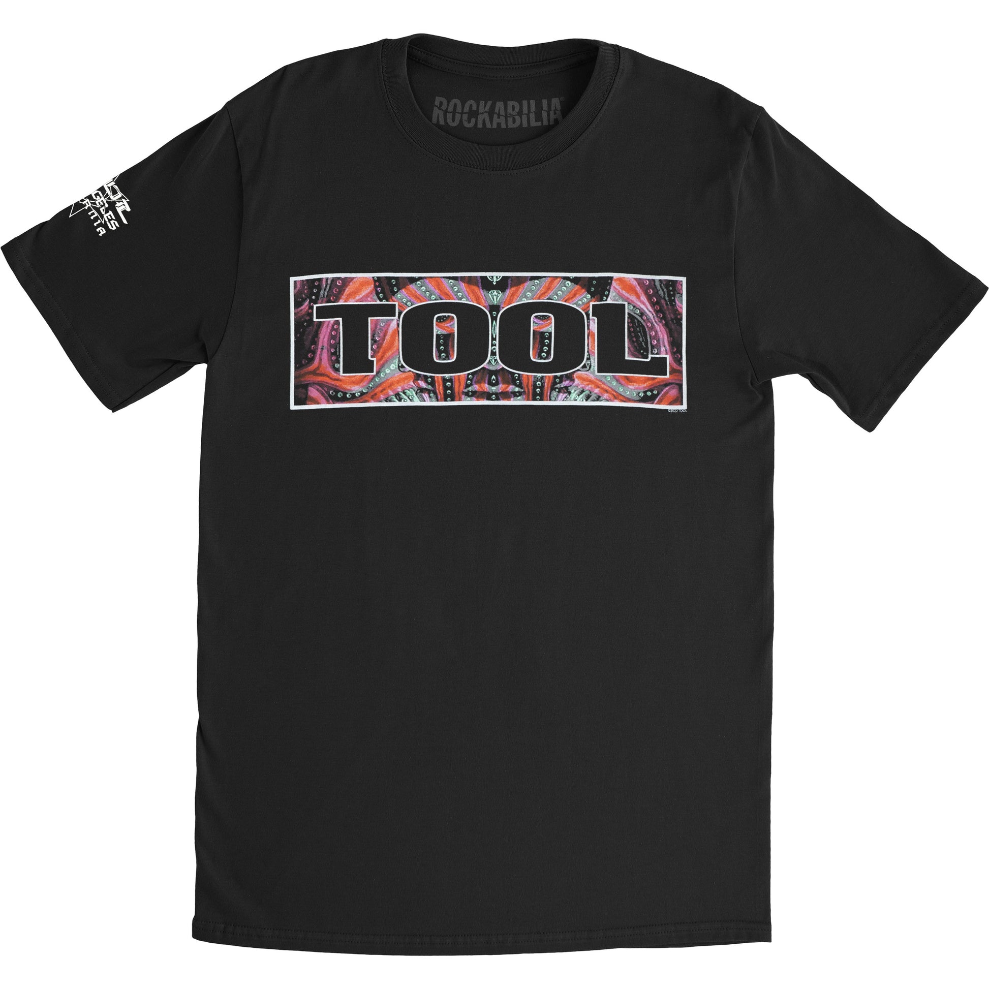 Tool Three Red Faces Slim Fit T-shirt Front