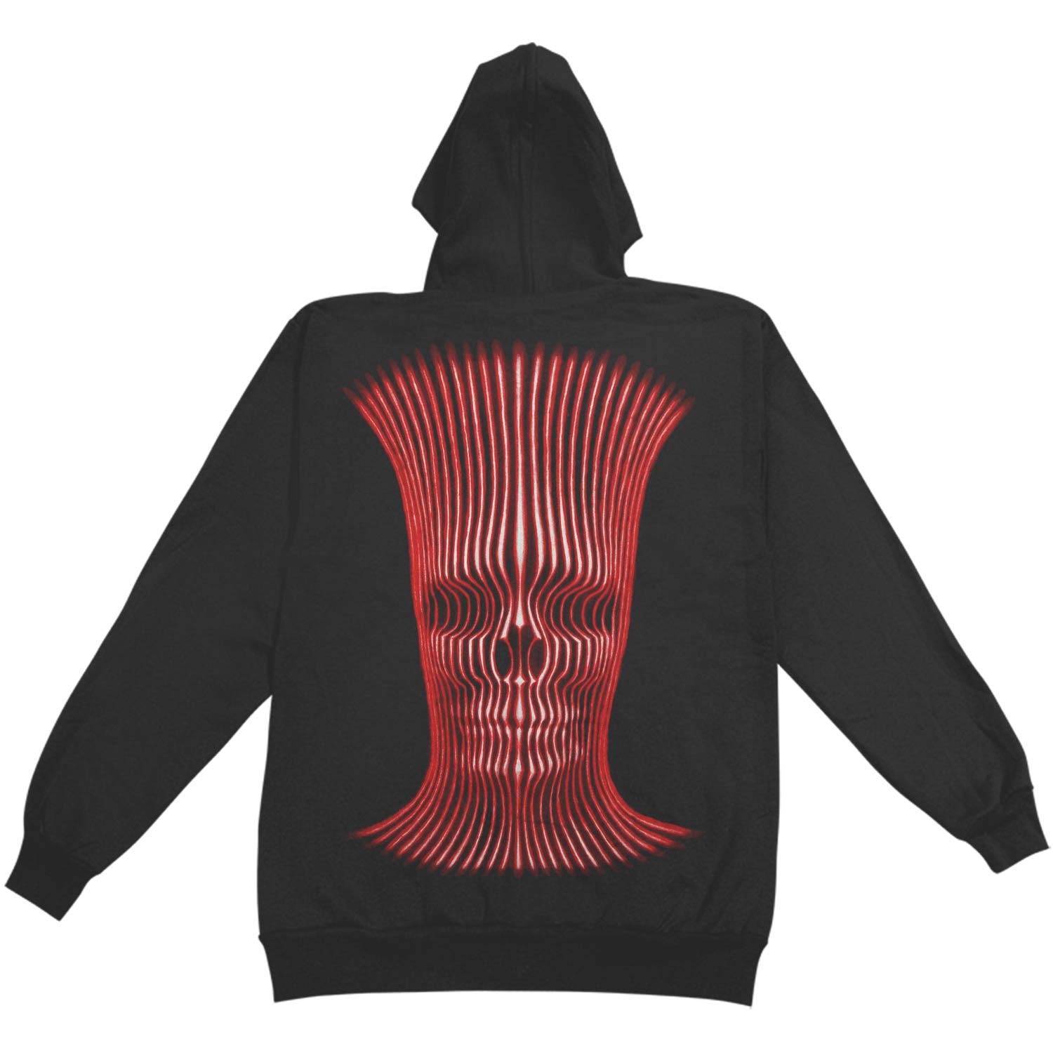 Tool X-Ray Man Zippered Hooded Sweatshirt Back