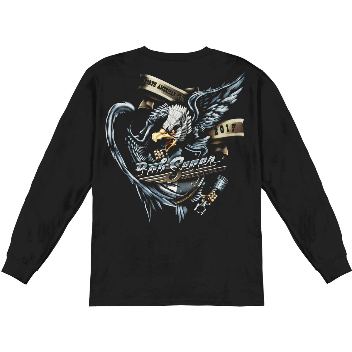 Bob Seger Runaway Train Tour Long Sleeve Back