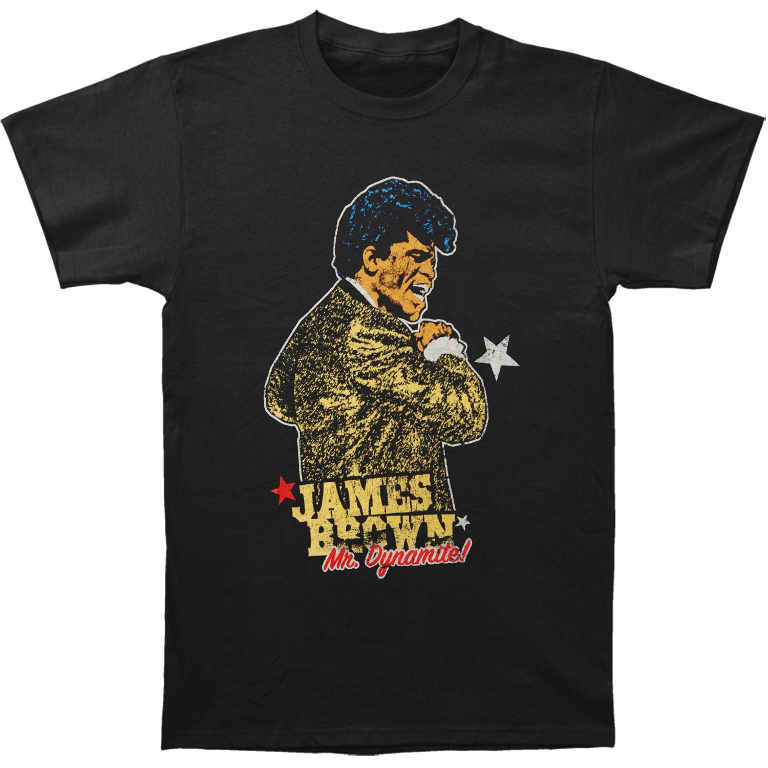 James Brown Mr. Dynamite Slim Fit T-shirt Front