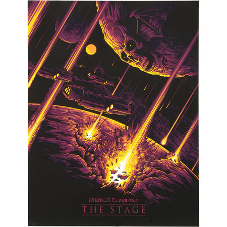 The Stage by Dan Mumford REG version Limited Screenprint