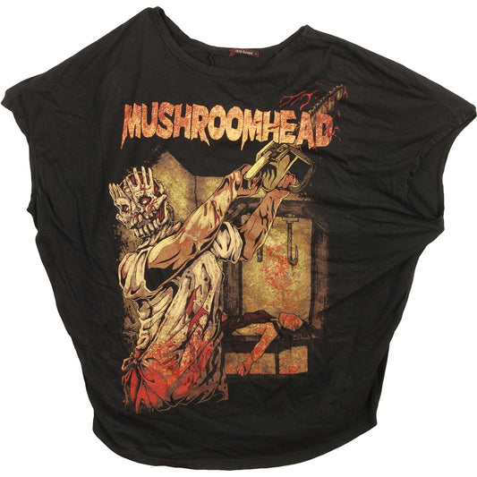 Mushroomhead Leatherface Sleeveless Junior Top Front
