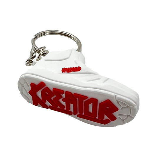 Kreator Sneaker Keychain Rubber Key Chain Front