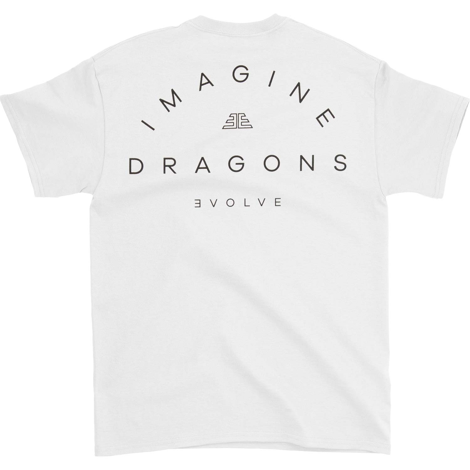 Imagine Dragons Curve ID Logo T-shirt Back