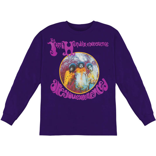 Jimi Hendrix Hendrix Unisex AYE 50 Long Sleeve Tee  Long Sleeve Front