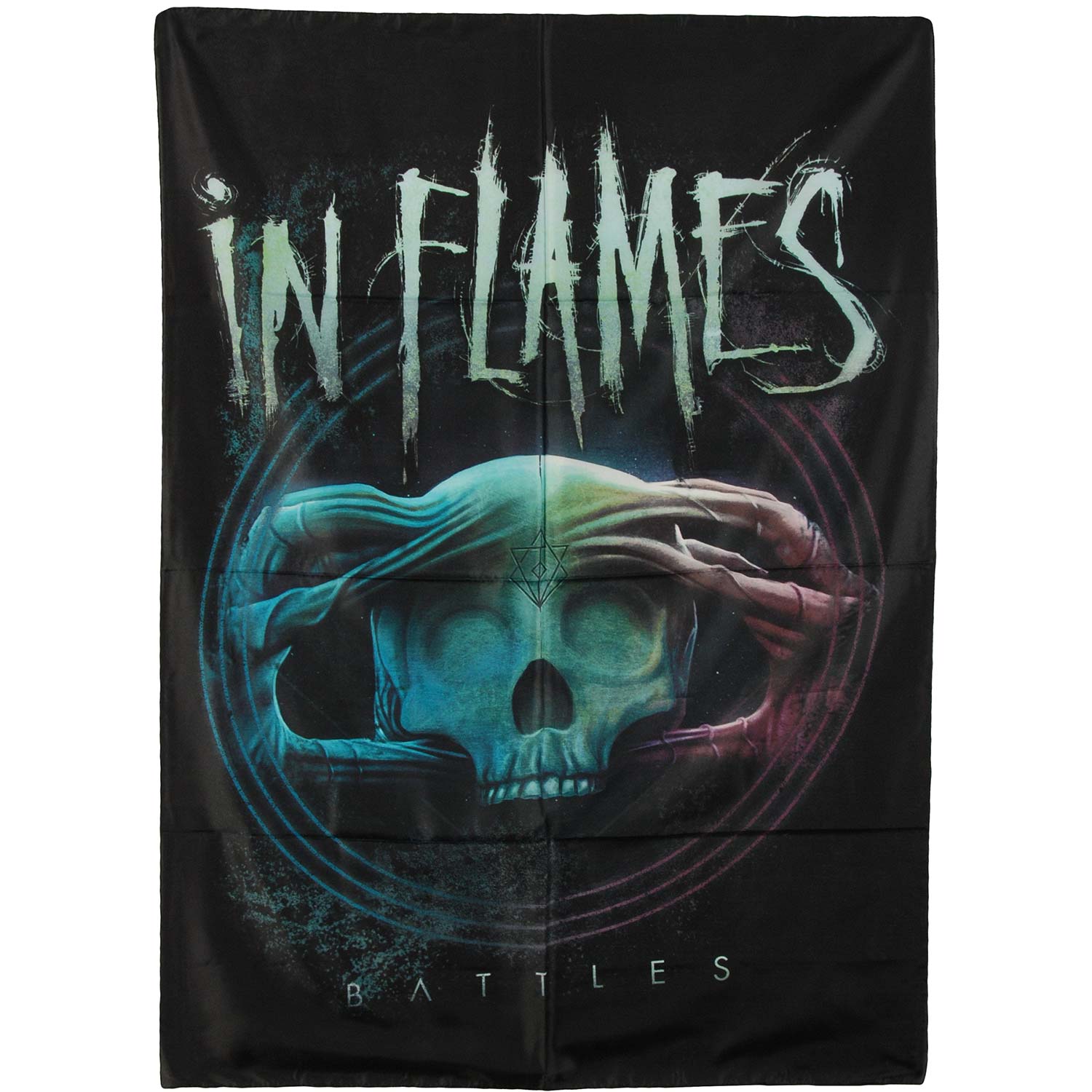 In Flames Battles Poster Flag Front