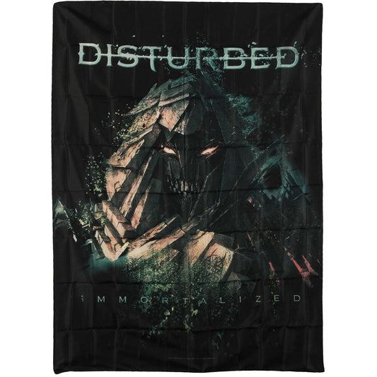 Disturbed Shattered Poster Flag Front