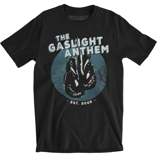 Gaslight Anthem Gloves Tee Slim Fit T-shirt Front
