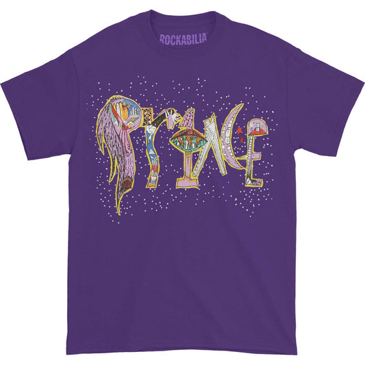 Prince 1999 Tee on Purple T-shirt Front