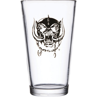 Motorhead Warpig Pint Glass Front