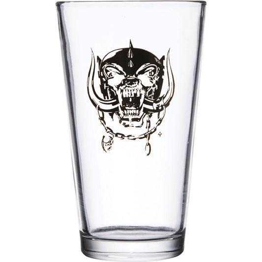 Motorhead Warpig Pint Glass Front