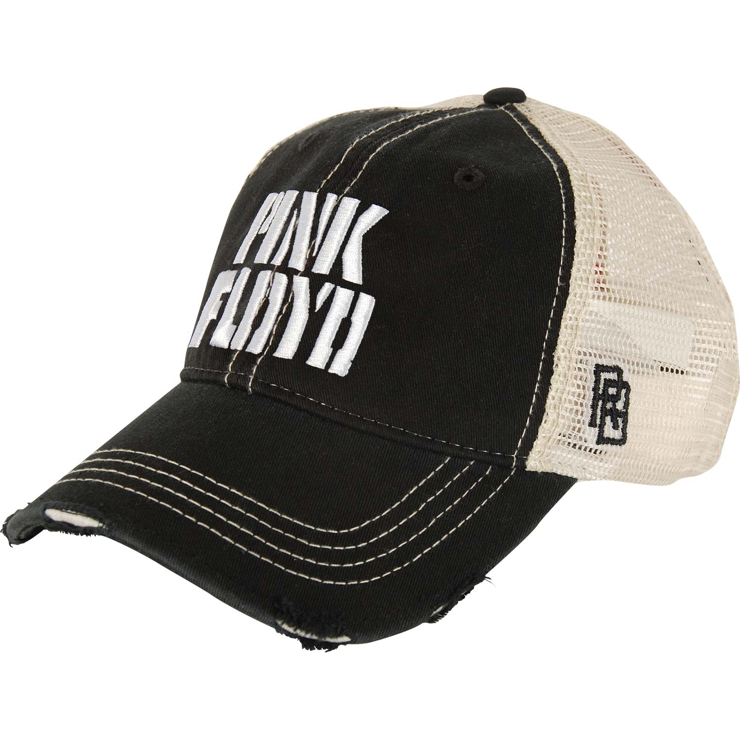 Pink Floyd Stencil Trucker Cap Front