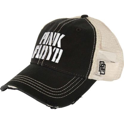 Pink Floyd Stencil Trucker Cap Front