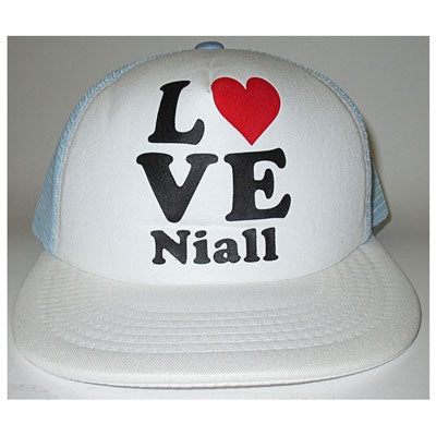 One Direction Love Niall Trucker Cap Front