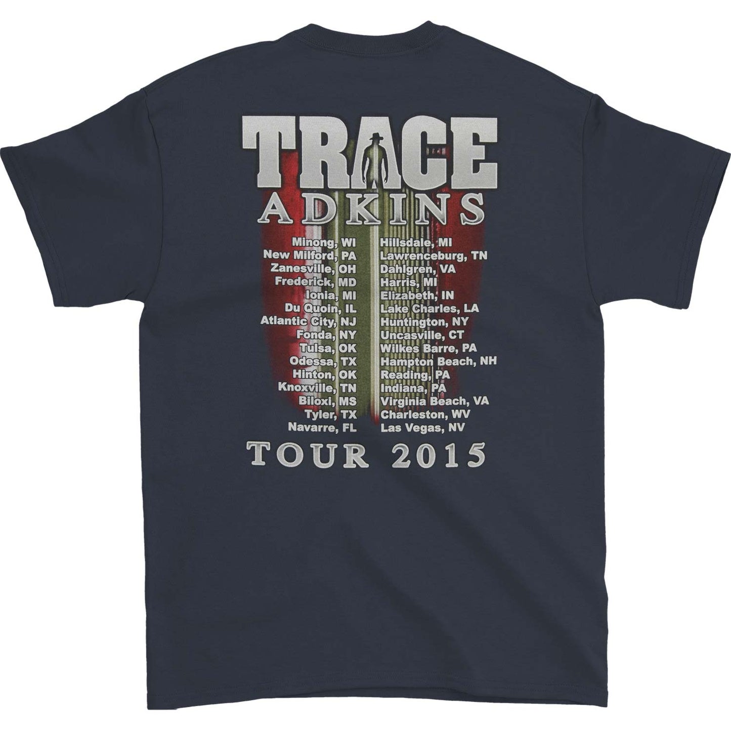 Trace Adkins 2015 Tour (Min-Lv) T-shirt