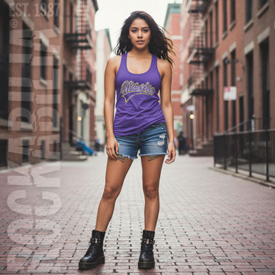 Leopard Logo Womens Tank
