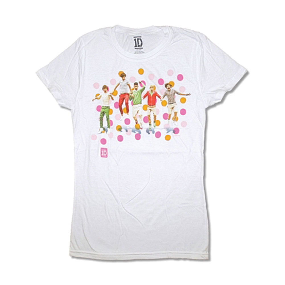 Multi Dot Photo Junior Top