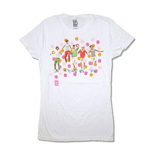 Multi Dot Photo Junior Top