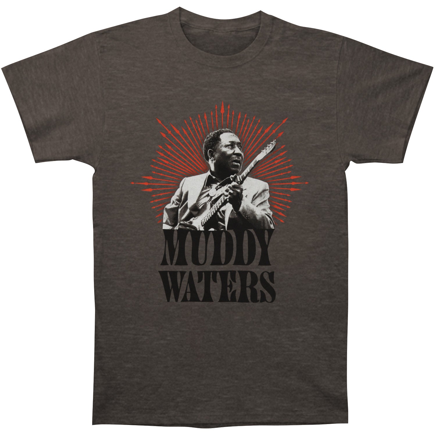Muddy Waters Portrait Slim Fit T-shirt Front