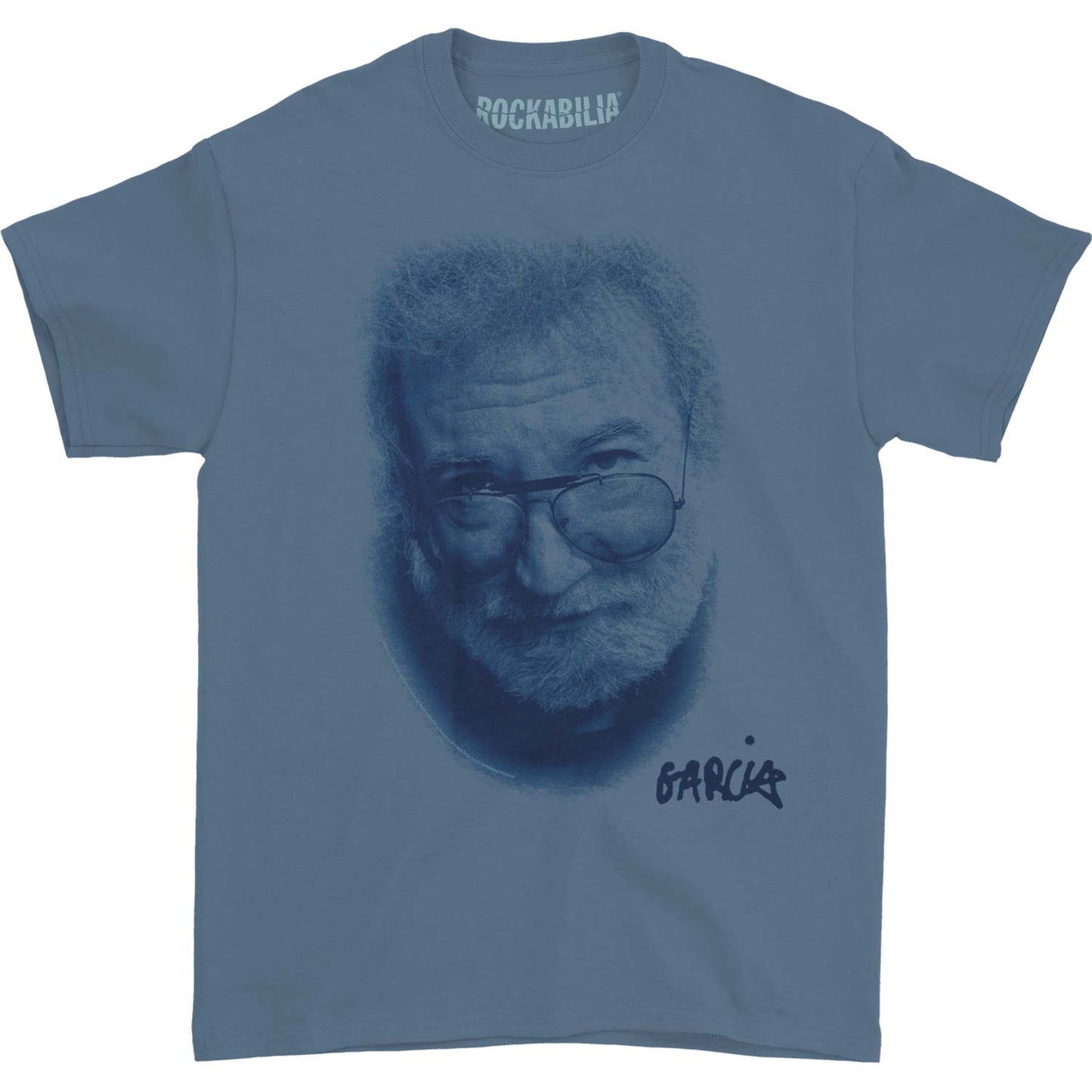 Jerry Garcia Jay Blakesburg Portrait T-shirt Front