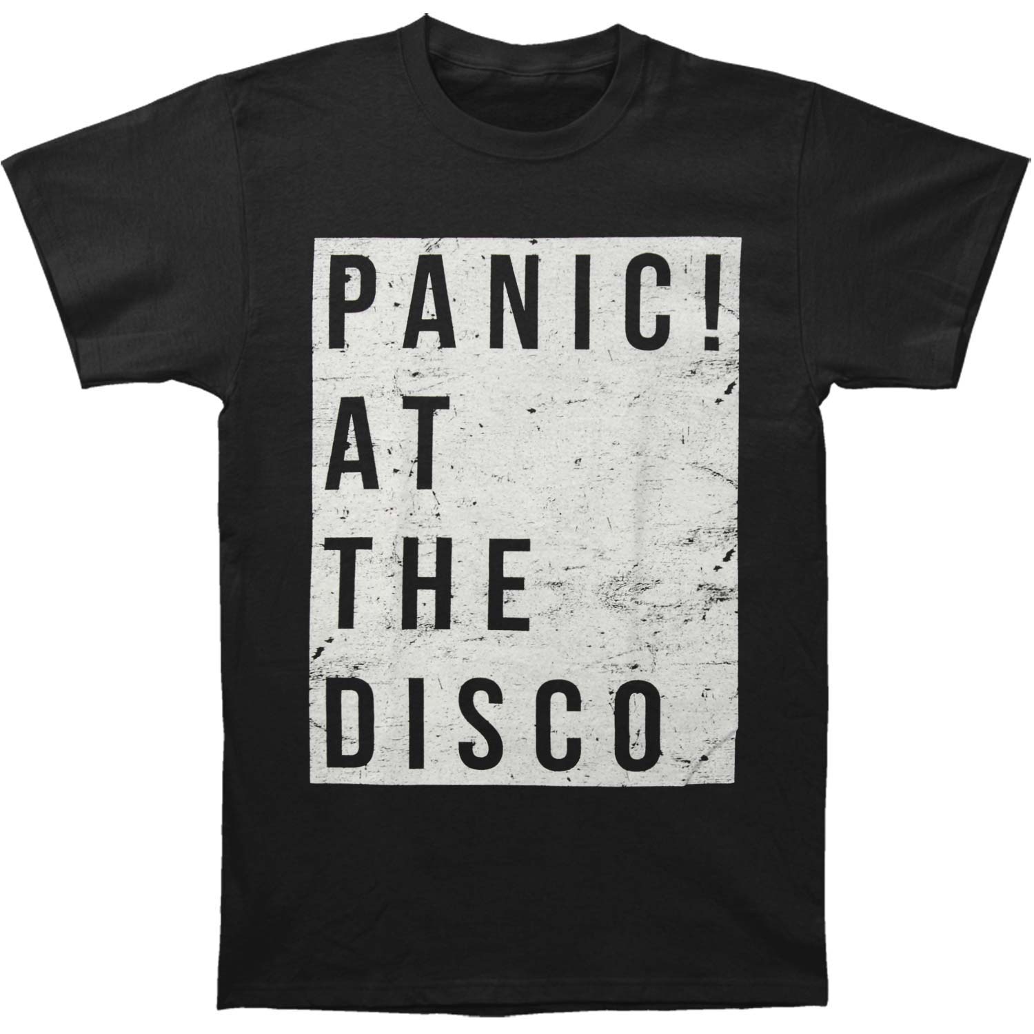Panic! At The Disco Rough Square Slim Fit T-shirt Front