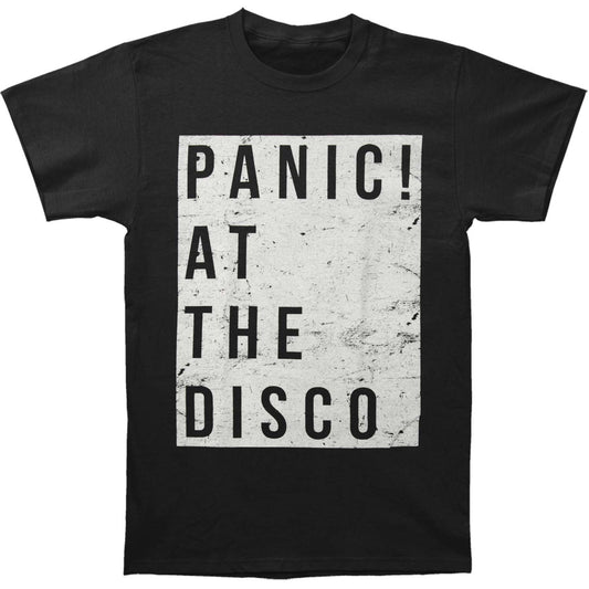 Panic! At The Disco Rough Square Slim Fit T-shirt Front