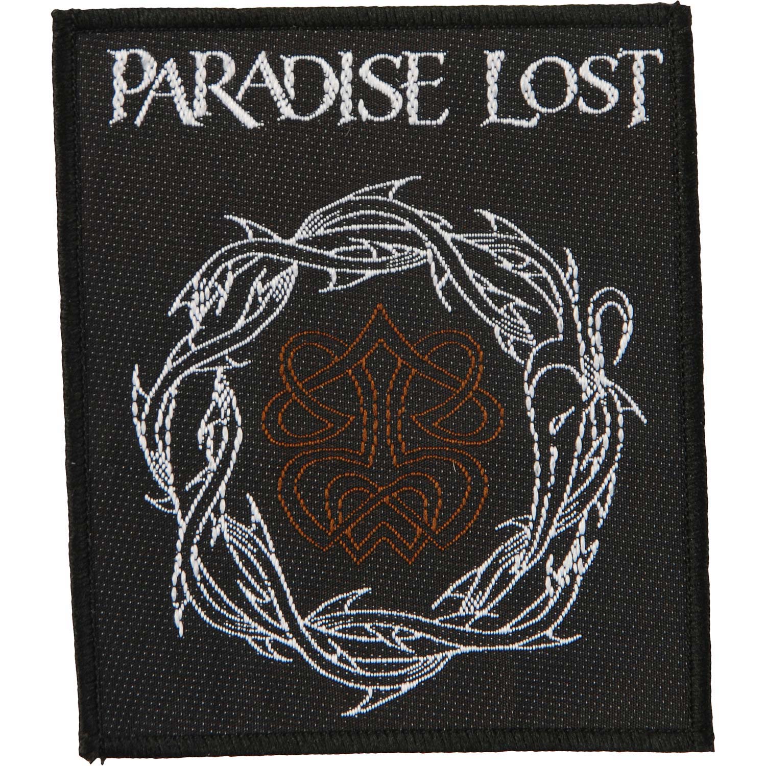 Paradise Lost Crown Of Thorns Woven Patch