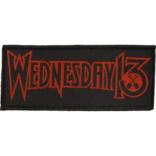 Wednesday 13 Logo Woven Patch Front