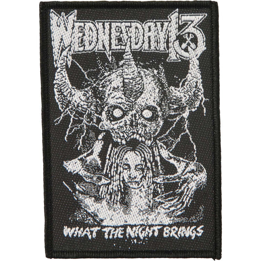 Wednesday 13 What The Night... Woven Patch