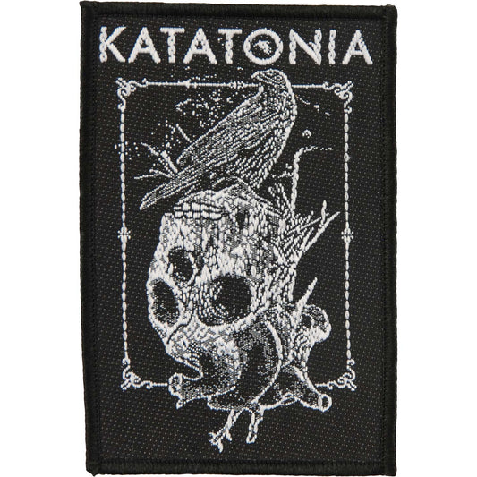 Crow Skull Woven Patch