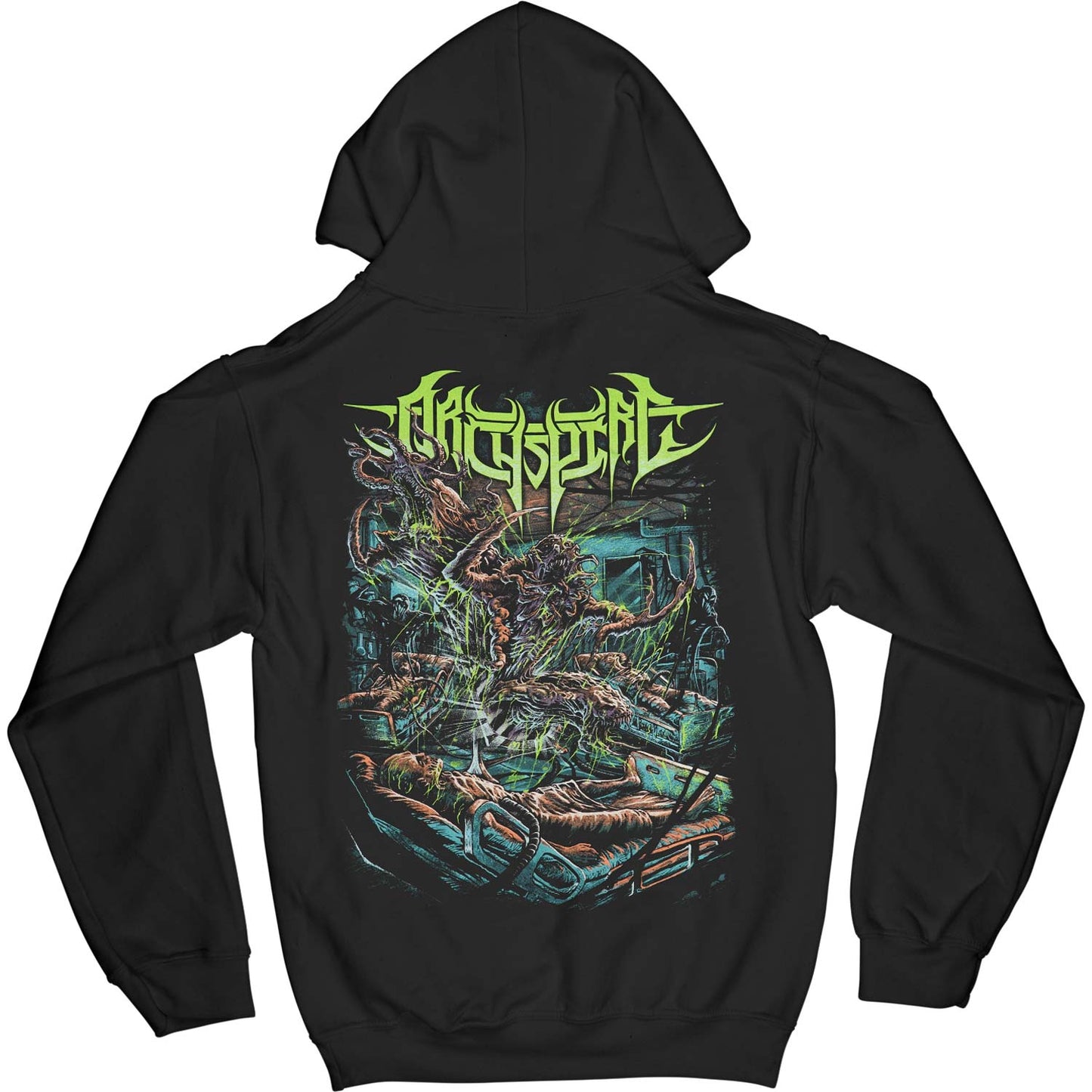 Archspire Lab monster Hooded Sweatshirt Back