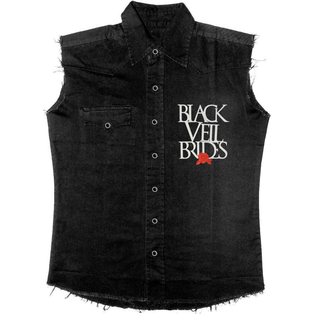 Black Veil Brides Devil Work Shirt Front