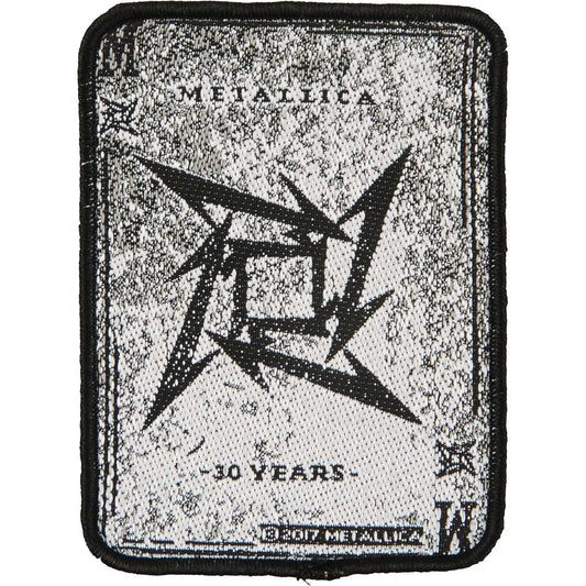 Metallica Dealer Woven Patch Front