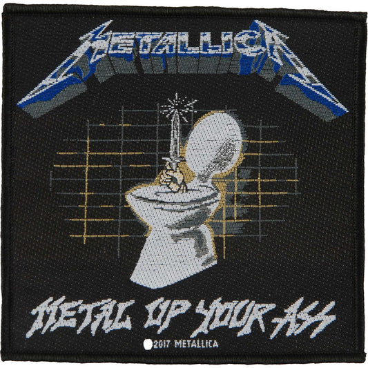 Metallica Metal Up Your Ass Woven Patch Front