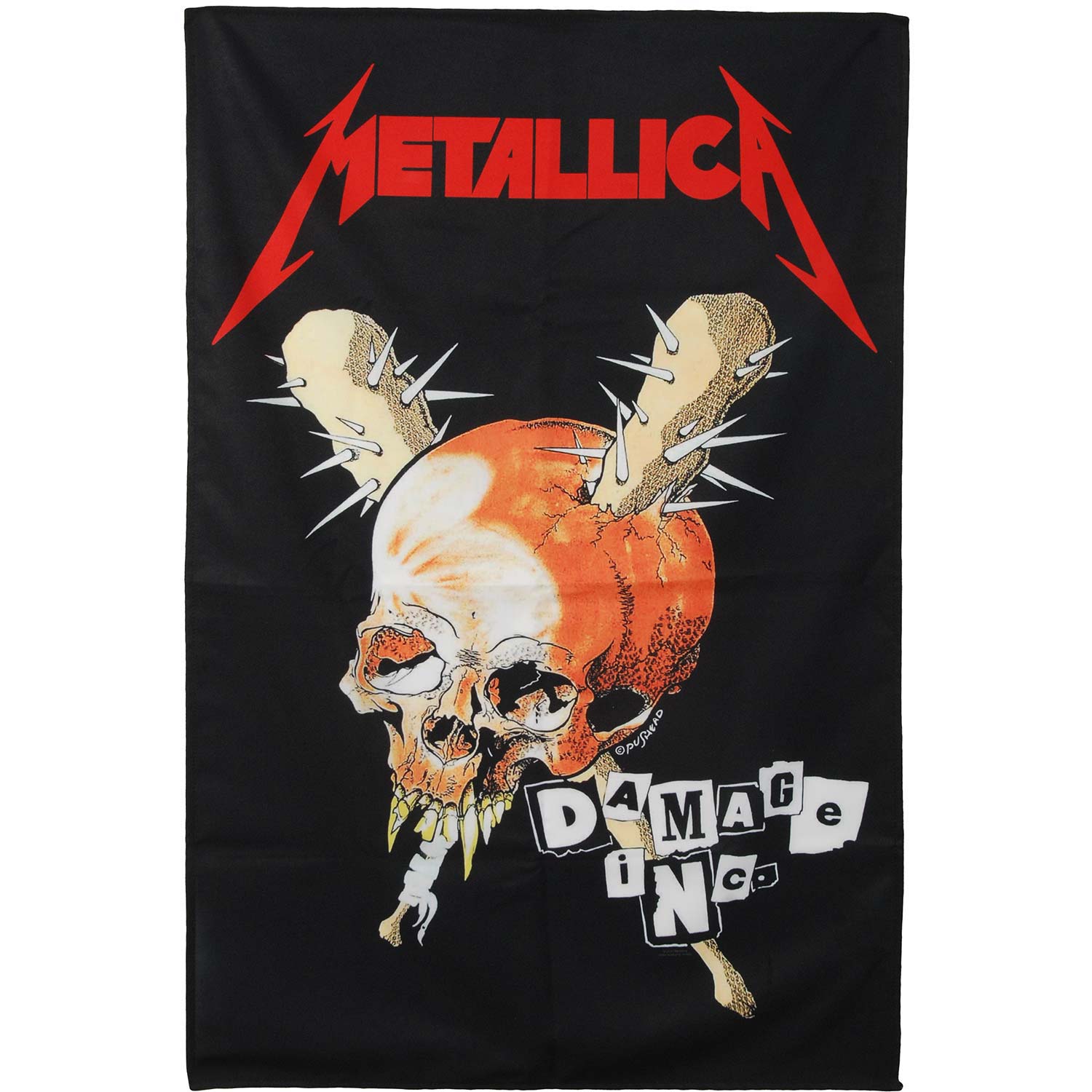 Metallica Damage Inc. Poster Flag Front