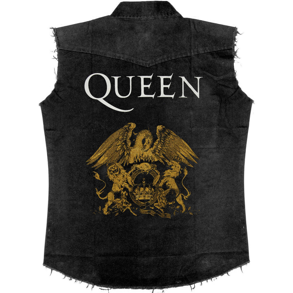 Queen Crest Work Shirt Back