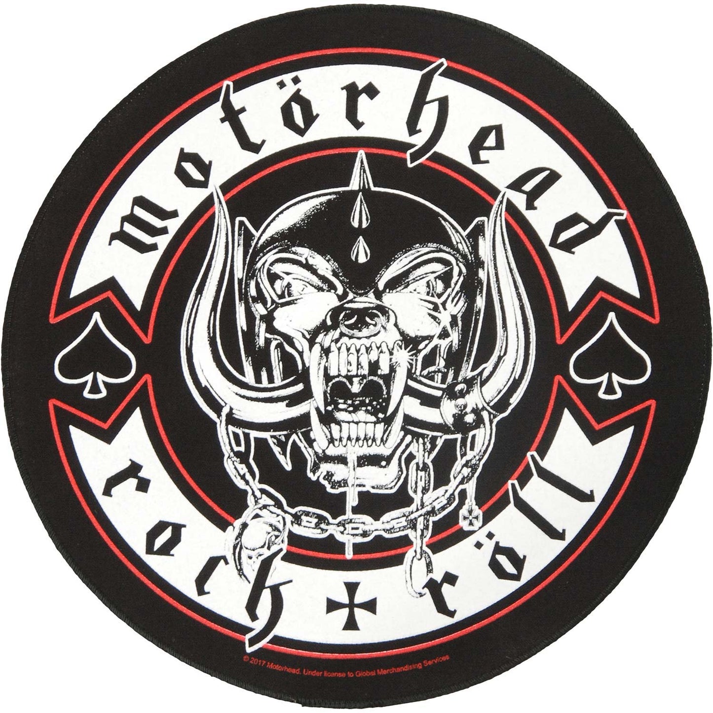 Motorhead Biker Back Patch