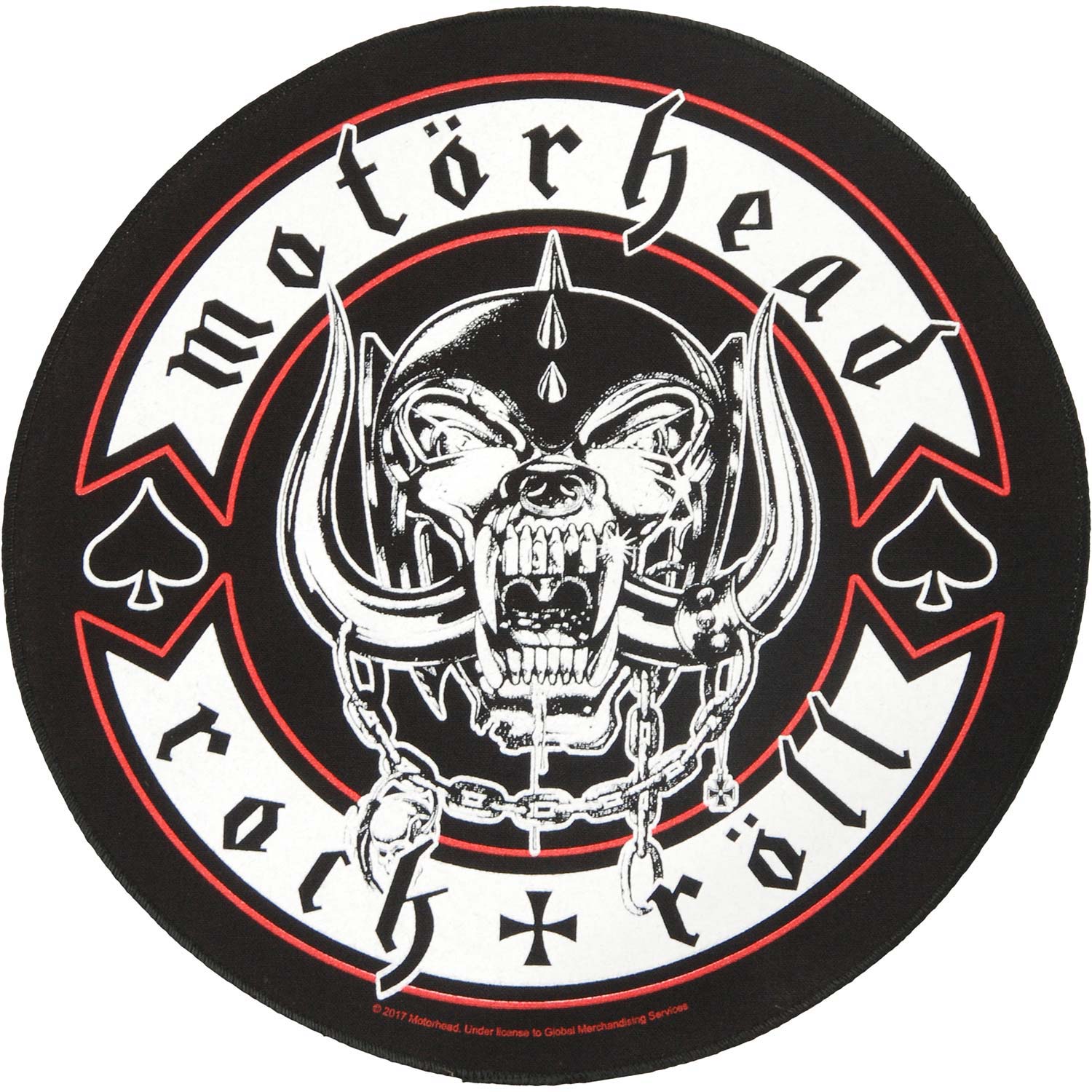 Motorhead Biker Back Patch