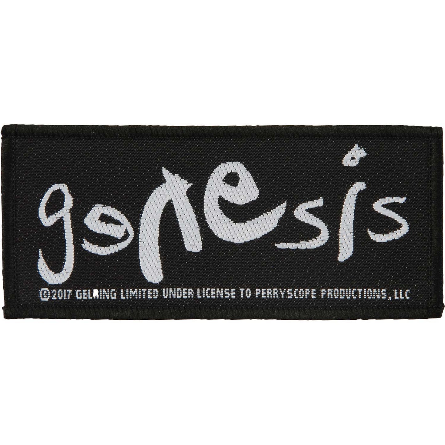 Genesis Logo Woven Patch Front