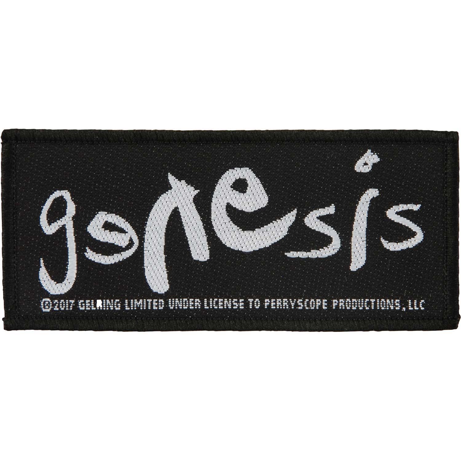 Genesis Logo Woven Patch Front
