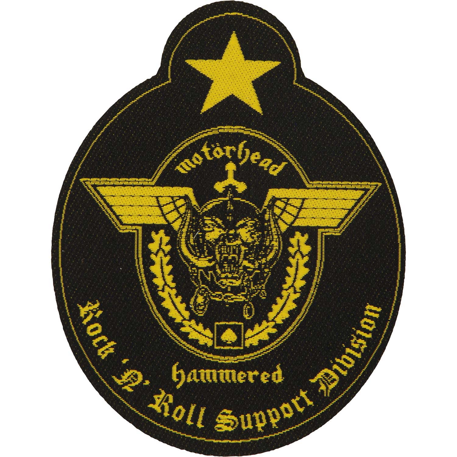 Motorhead Support Division Woven Patch