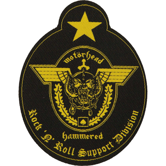 Motorhead Support Division Woven Patch