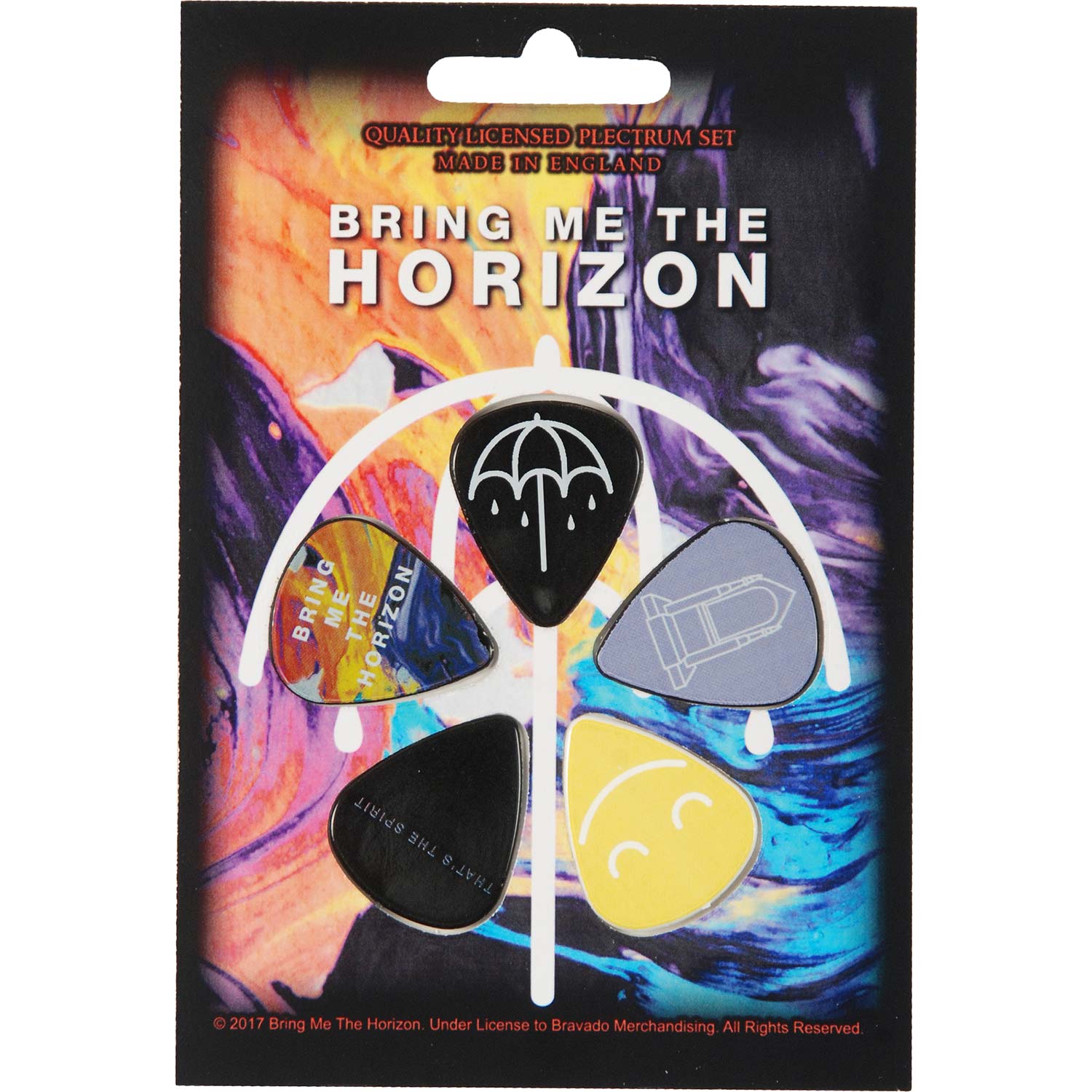 Bring Me The Horizon That's The Spirit Guitar Pick Front