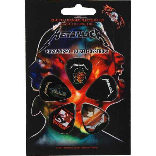 Metallica Hardwired To Self Destruct Guitar Pick Front