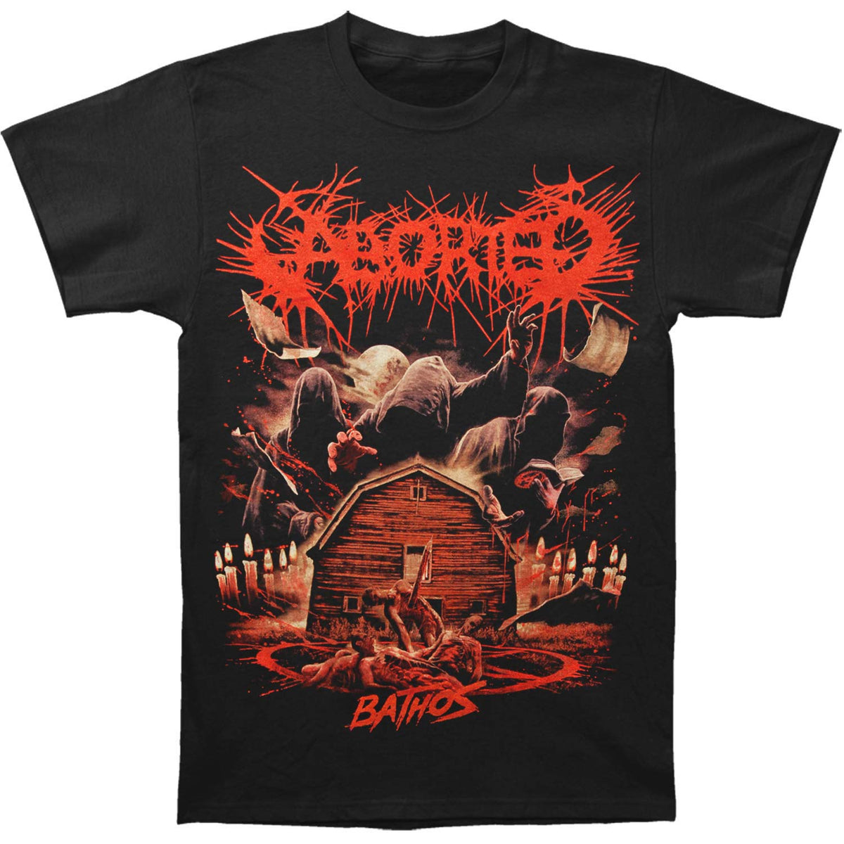 Aborted Bathos T-shirt Front